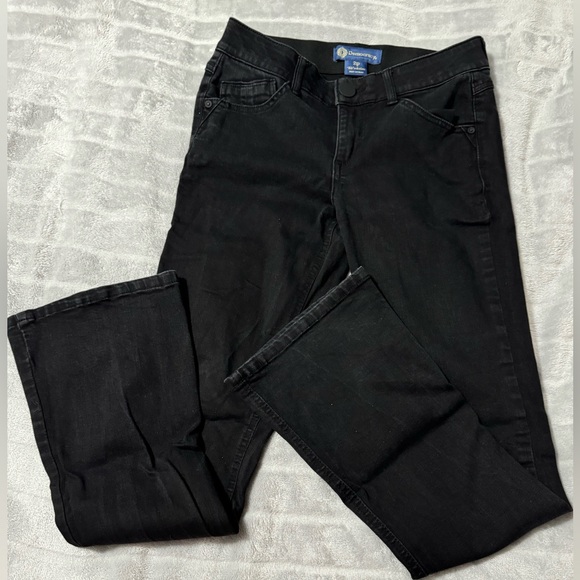 Democracy Denim - Democracy Jeans Women’s 2P “Ab” Solution Black Stretch Denim Bootcut